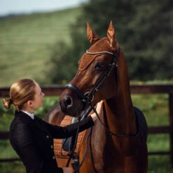 Horze Positano Anatomische Hannoveranische Trense 10 Horze Positano Anatomische Hannoveranische Trense -Horze Verkaufsgeschäft 10126 BL 3