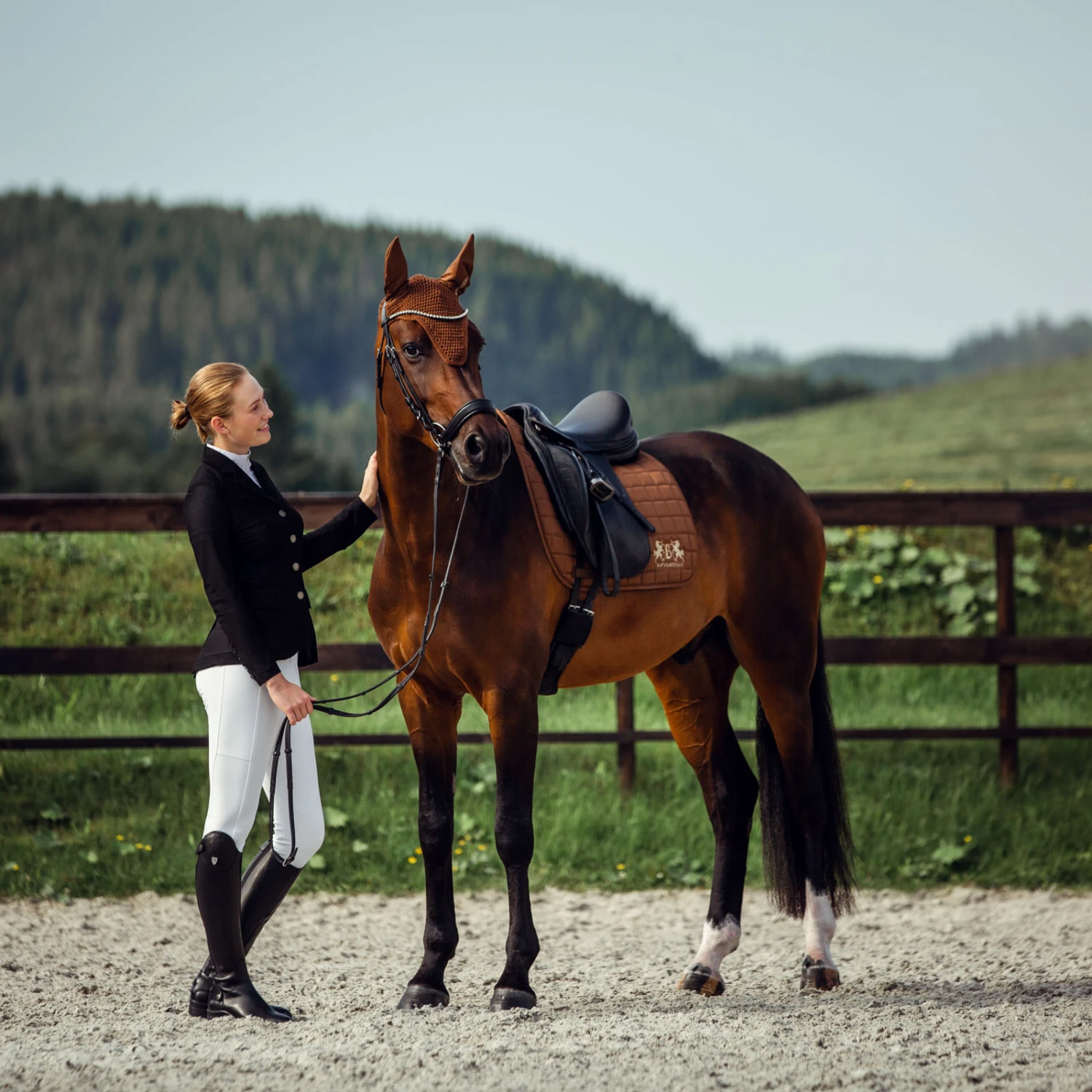 Horze Positano Anatomische Hannoveranische Trense 4 Horze Positano Anatomische Hannoveranische Trense – Bild 4