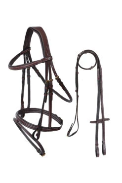 Horze Buxton Anatomische Trense Mit Zügeln -Horze Verkaufsgeschäft 10158 BR 1