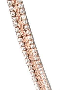 Horze Nancy Stirnriemen Mit Kristallen Und Flechtdetail -Horze Verkaufsgeschäft 10170 BL RGO 3