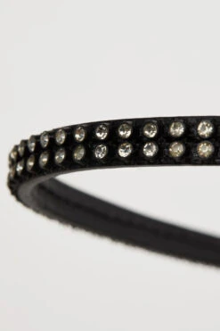 Horze Leder Trense Mit Kristall Stirnriemen 7 Horze Leder Trense Mit Kristall Stirnriemen -Horze Verkaufsgeschäft 10190 BL 4