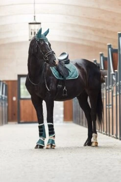 Horze Ghent Dressurschabracke Mit Kunstfell -Horze Verkaufsgeschäft 17416 ALB 4