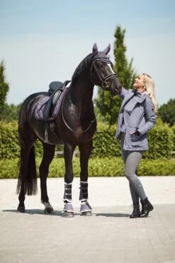 Horze Ghent Dressurschabracke Mit Kunstfell -Horze Verkaufsgeschäft 17416 RGPU 4