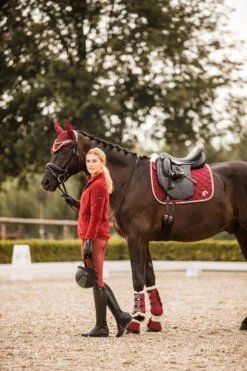 Horze Geneva Dressurschabracke Mit Kunstfell -Horze Verkaufsgeschäft 17436 MWRE 5