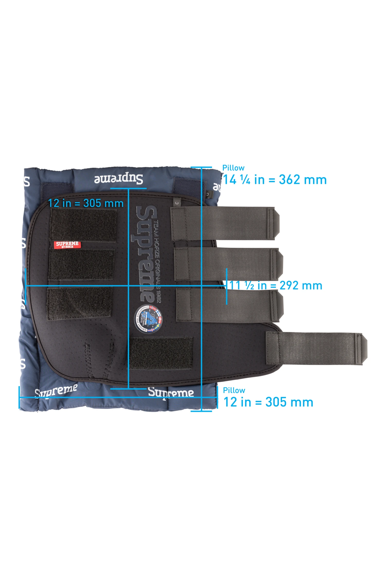 Horze Stallgamaschen Pro, Vorne 6 Horze Stallgamaschen Pro, Vorne – Bild 6