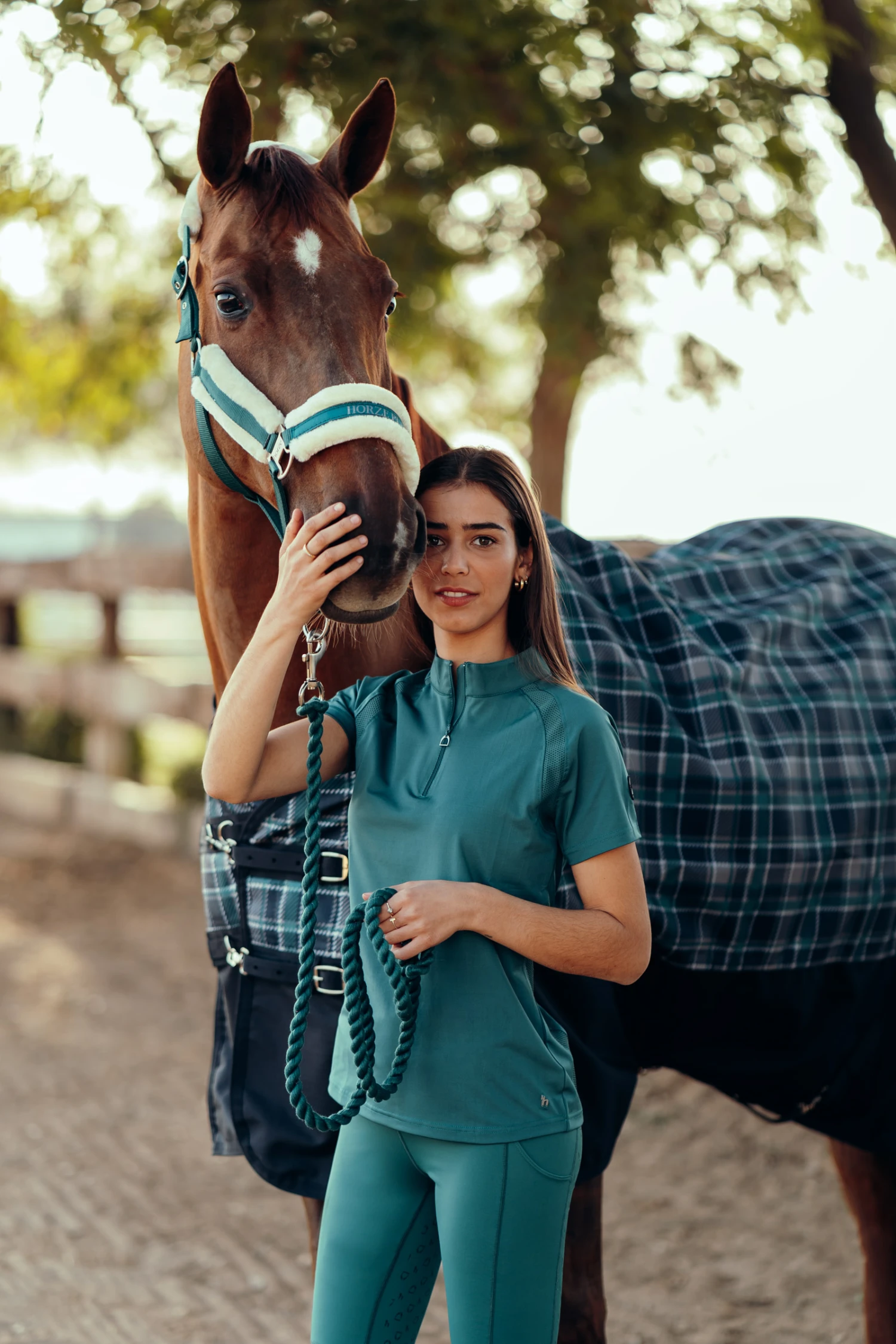 Horze Stanford Halfter Mit Kunstfellfutter 17 Horze Stanford Halfter Mit Kunstfellfutter – Bild 17