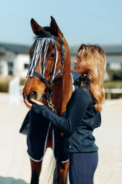 Horze Moreton Halfter, Führstrick Und Fliegenschutz Set -Horze Verkaufsgeschäft 22333 PDB 2