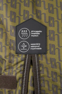 Horze Avalanche 1200D Regendecke Mit Hohem Hals Und Fleecefütterung -Horze Verkaufsgeschäft 24017 676 06