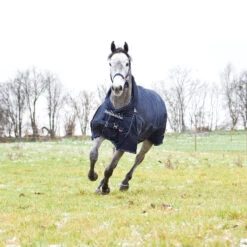 Horze Avalanche 1200D Regendecke Mit Hohem Hals Und Fleecefütterung -Horze Verkaufsgeschäft 24017 PDB 4