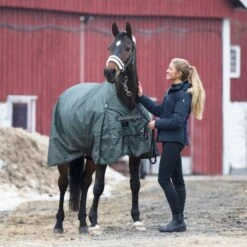 Horze Avalanche Regendecke Mit Hohem Hals, 150g -Horze Verkaufsgeschäft 24047 FNGR DGG 1