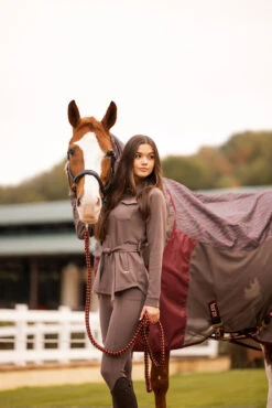 Horze Kenya Leichte Mesh Weidedecke Mit Abnehmbarem Halsteil -Horze Verkaufsgeschäft 24204 251 09