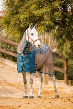 Horze Kenya Leichte Mesh Weidedecke Mit Abnehmbarem Halsteil -Horze Verkaufsgeschäft 24204 581 07