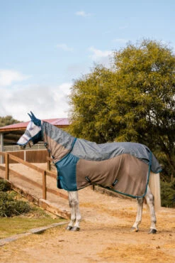 Horze Kenya Leichte Mesh Weidedecke Mit Abnehmbarem Halsteil -Horze Verkaufsgeschäft 24204 581 11