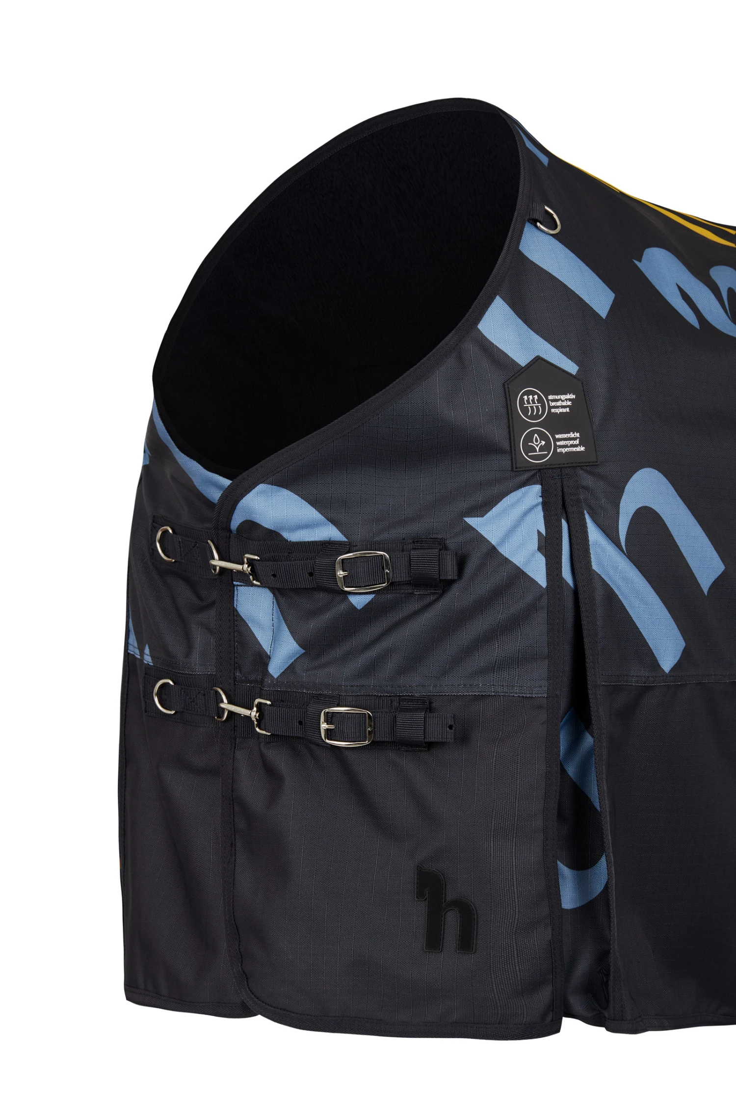 Horze Nevada Regendecke Mit Fleecefutter 2 Horze Nevada Regendecke Mit Fleecefutter – Bild 2