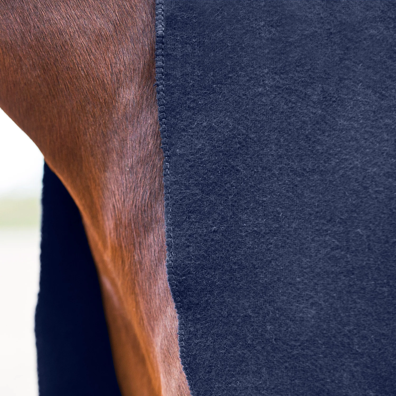 Horze Vail Eckige Woll-Abschwitzdecke 3 Horze Vail Eckige Woll-Abschwitzdecke – Bild 3