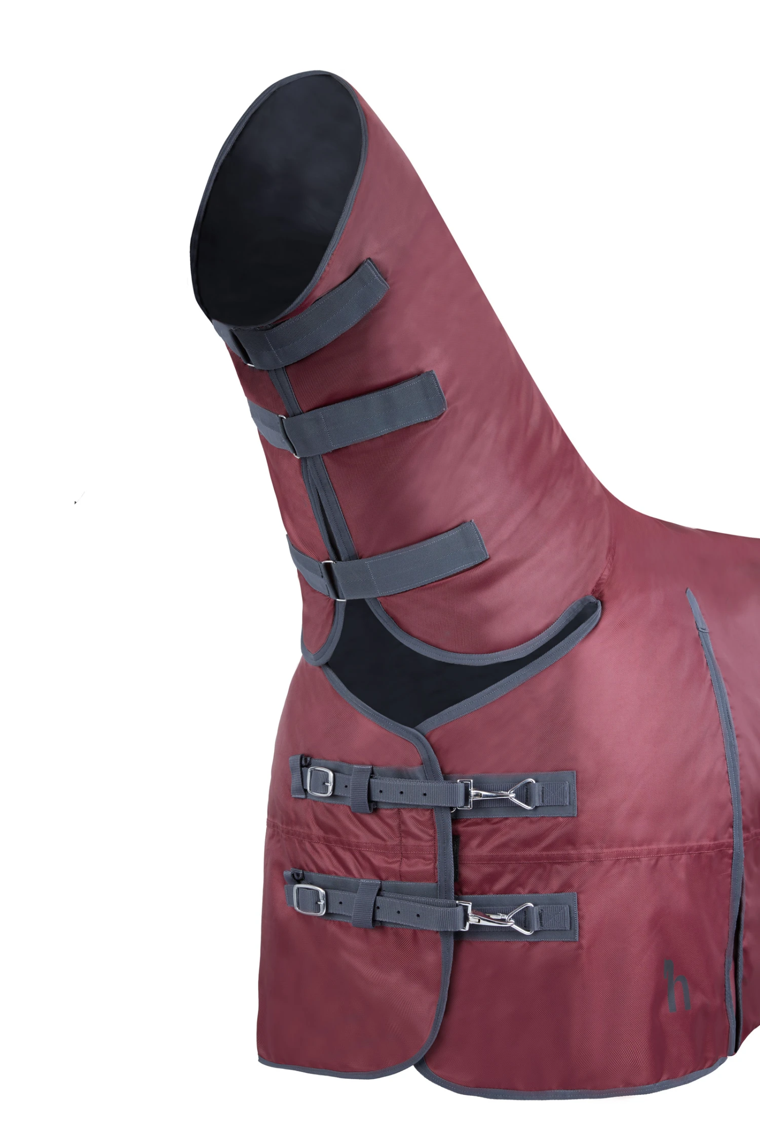 Horze 840D Regendecke Mit Festem Halsteil, 200g 2 Horze 840D Regendecke Mit Festem Halsteil, 200g – Bild 2