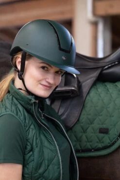 Horze Noir Reithelm Mit Glänzendem Rahmen -Horze Verkaufsgeschäft 30084 mvgr 07