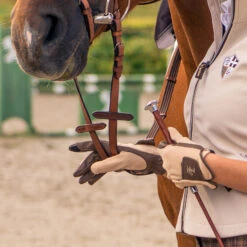 Horze Shona Touch-Screen Reithandschuhe -Horze Verkaufsgeschäft 31408 DBR ALBR 3