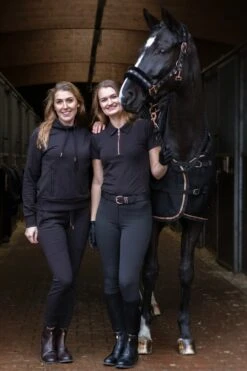 Horze Lianna Reithandschuhe Mit Kunstleder -Horze Verkaufsgeschäft 31720 bl 05