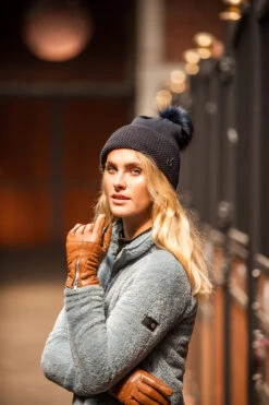 Horze Theresa Damen Reithandschuhe Aus Kunstleder -Horze Verkaufsgeschäft 31726 BR 5