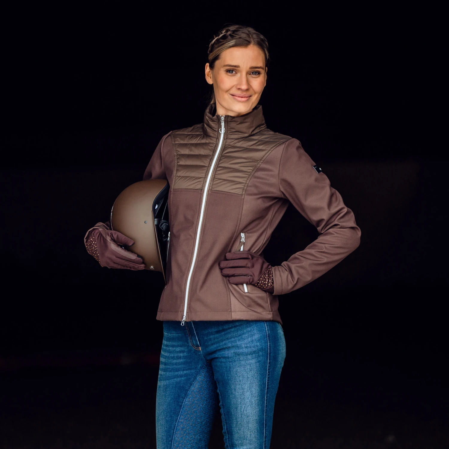 Horze Maeve Softshell-Hybridjacke 7 Horze Maeve Softshell-Hybridjacke – Bild 7