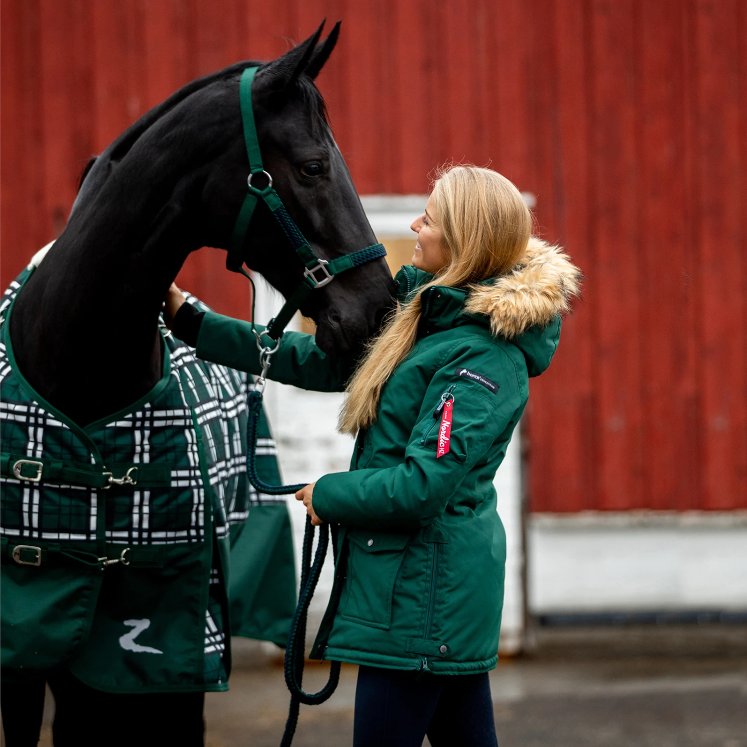 Horze Brooke Damen Reitparka 6 Horze Brooke Damen Reitparka – Bild 6