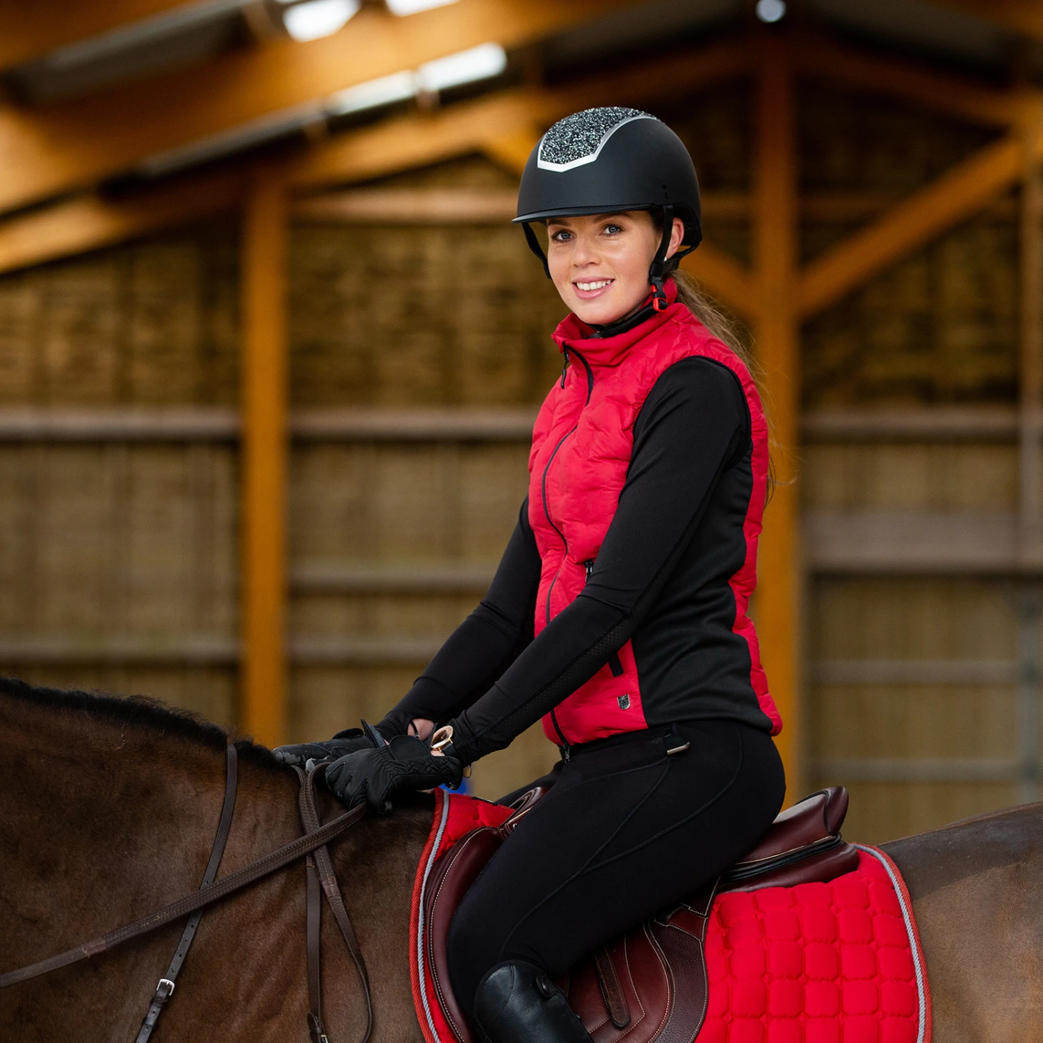 Horze Shelly Leicht Gefütterte Damenreitweste 20 Horze Shelly Leicht Gefütterte Damenreitweste – Bild 20