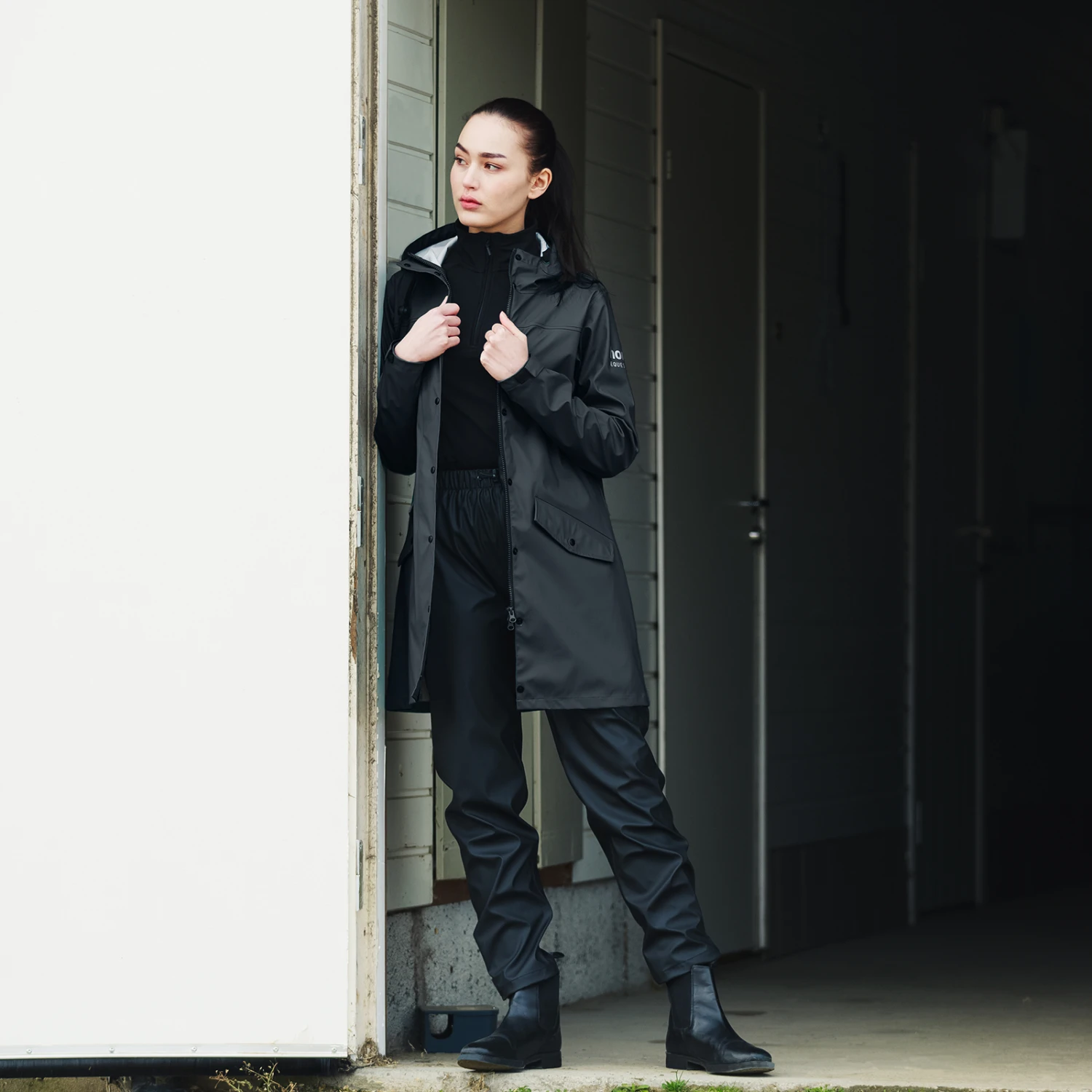 Horze Billie Regenreithose Für Damen 2 Horze Billie Regenreithose Für Damen – Bild 2