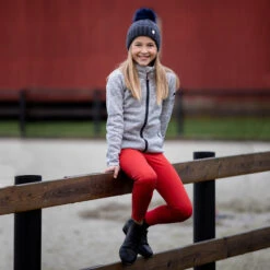 Horze Theodor Kids Fleece Reitjacke Mit Strick 8 Horze Theodor Kids Fleece Reitjacke Mit Strick -Horze Verkaufsgeschäft 33446 AG 4