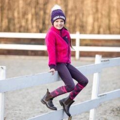 Horze Landry Kinder Fleece Reitjacke -Horze Verkaufsgeschäft 33453 FDPI PPPU 4