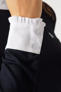 Horze Sylvie Damen Langarm-Turniershirt Mit Spitze -Horze Verkaufsgeschäft 33530 VDB 7