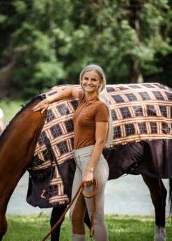 Horze Amy Damen Kurzarm-Poloshirt Mit Baumwollstretch -Horze Verkaufsgeschäft 33536 rbbr 07