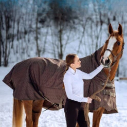 Horze Raquel Damen Trainingsshirt Mit Hohem Kragen -Horze Verkaufsgeschäft 33540 BWH 4