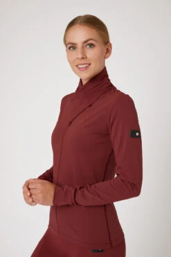 Horze Raquel Damen Trainingsshirt Mit Hohem Kragen -Horze Verkaufsgeschäft 33540 MWRE 2