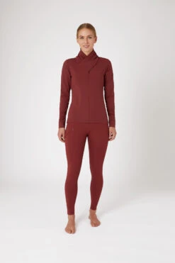 Horze Raquel Damen Trainingsshirt Mit Hohem Kragen -Horze Verkaufsgeschäft 33540 MWRE 3