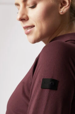 Horze Tiana Damen Poloshirt Mit Langen Ärmeln -Horze Verkaufsgeschäft 33556 RMBU 7