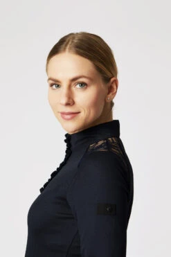 Horze Sianna Damen Turniershirt Mit Spitzenschultern Und Langen Ärmeln -Horze Verkaufsgeschäft 33560 vdb 06