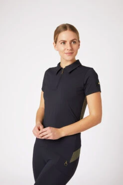 Horze Sagira Damen Trainingshirt Mit Goldener Rückseite -Horze Verkaufsgeschäft 33571 VDB 3