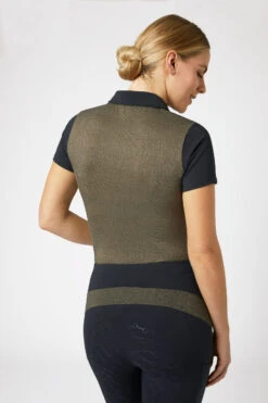 Horze Sagira Damen Trainingshirt Mit Goldener Rückseite -Horze Verkaufsgeschäft 33571 VDB 5