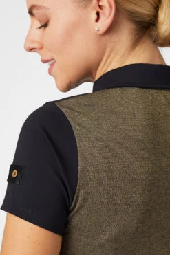Horze Sagira Damen Trainingshirt Mit Goldener Rückseite -Horze Verkaufsgeschäft 33571 VDB 7