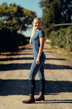 Horze Nina Damen Funktionsshirt Mit Pferdeprint -Horze Verkaufsgeschäft 33575 RPB 8