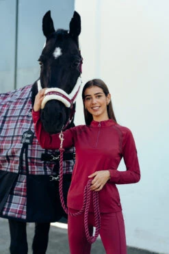 Horze Mia Damen Trainingsshirt Mit Langen Ärmeln Und Mesh-Einsätzen -Horze Verkaufsgeschäft 33578 ADPI 8