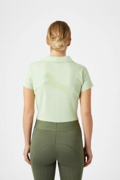 Horze Kia Damen Jersey Poloshirt Mit Rückenprint -Horze Verkaufsgeschäft 33579 FMGR 5
