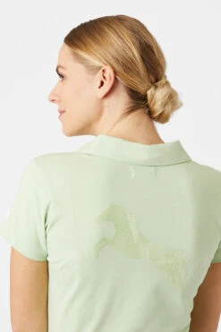 Horze Kia Damen Jersey Poloshirt Mit Rückenprint -Horze Verkaufsgeschäft 33579 FMGR 6
