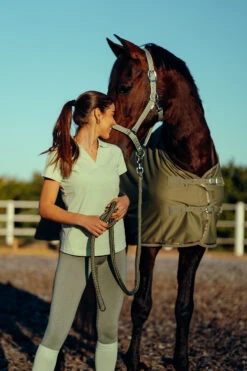 Horze Kia Damen Jersey Poloshirt Mit Rückenprint -Horze Verkaufsgeschäft 33579 FMGR 7