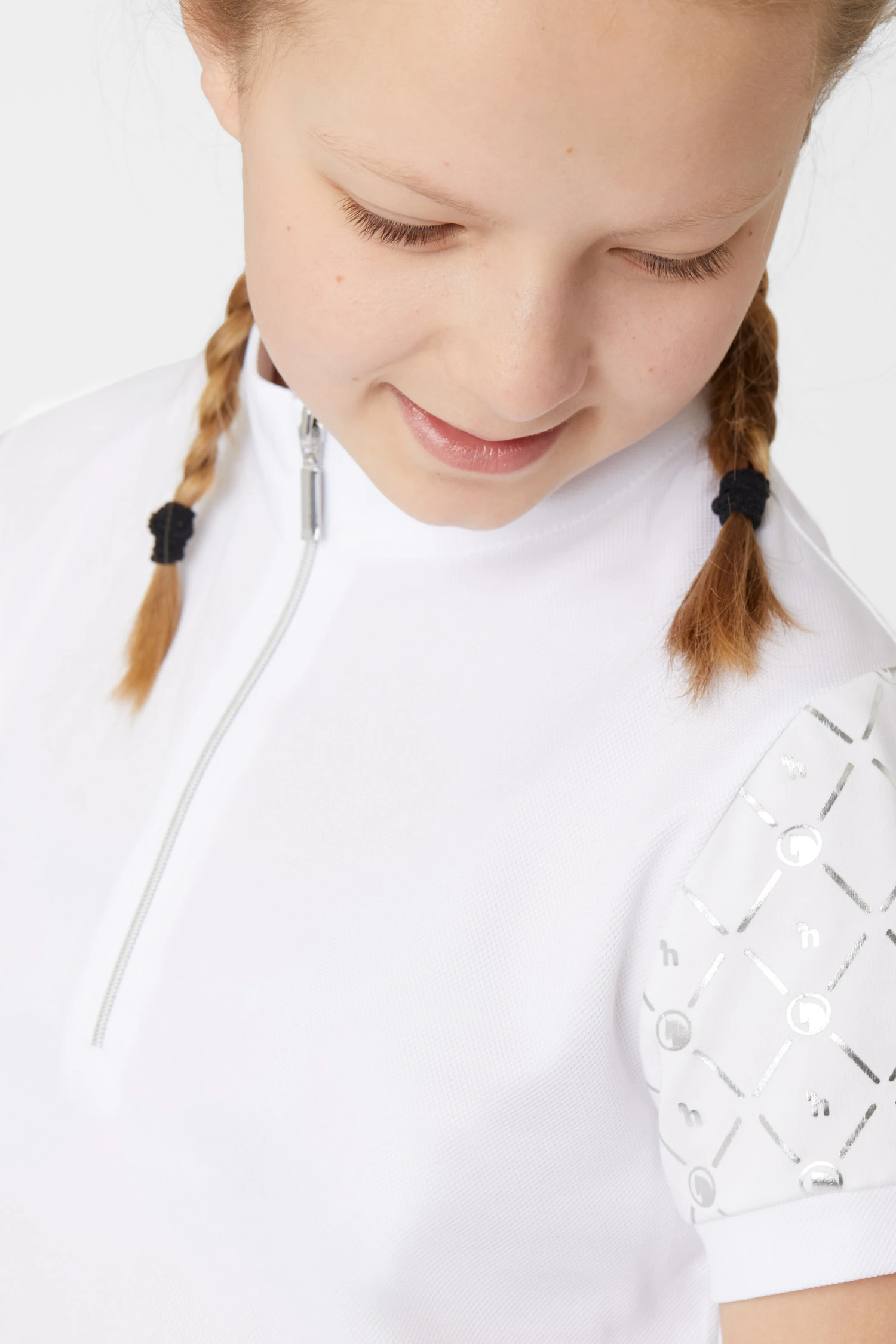 Horze Fia Kinder Trainings-/ Turniershirt Mit Kurzen Ärmeln 18 Horze Fia Kinder Trainings-/ Turniershirt Mit Kurzen Ärmeln – Bild 18