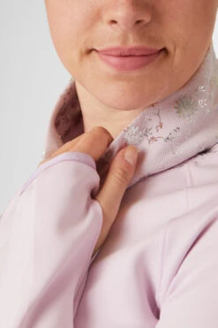 Horze Kaitlin Damen Funktionssweatshirt Mit Blumenkragen -Horze Verkaufsgeschäft 33595 OHPU 5