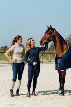 Horze Kaitlin Damen Funktionssweatshirt Mit Blumenkragen -Horze Verkaufsgeschäft 33595 PDB 10