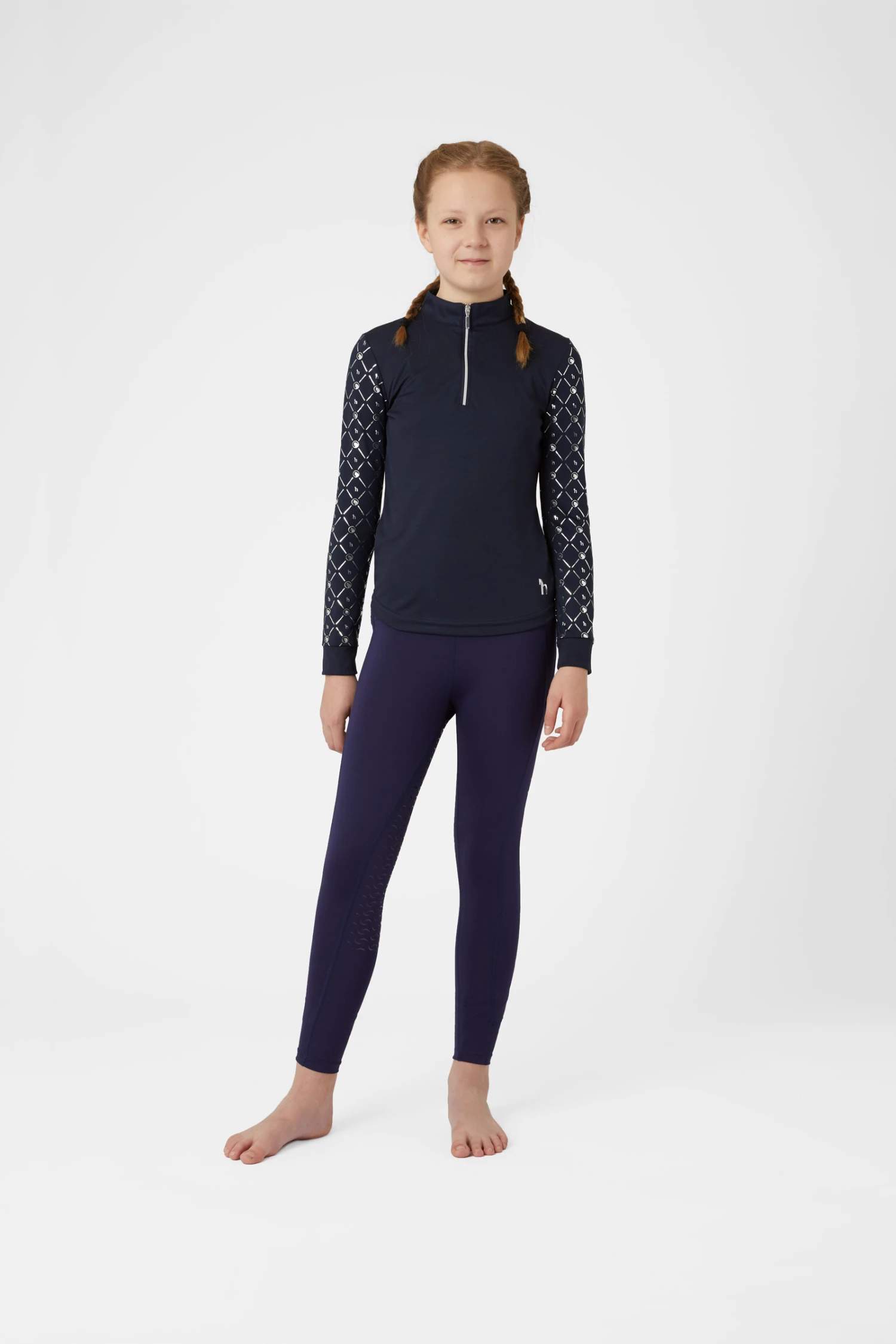 Horze Fia Kinder Trainings-/ Turniershirt Mit Langen Ärmeln 10 Horze Fia Kinder Trainings-/ Turniershirt Mit Langen Ärmeln – Bild 10