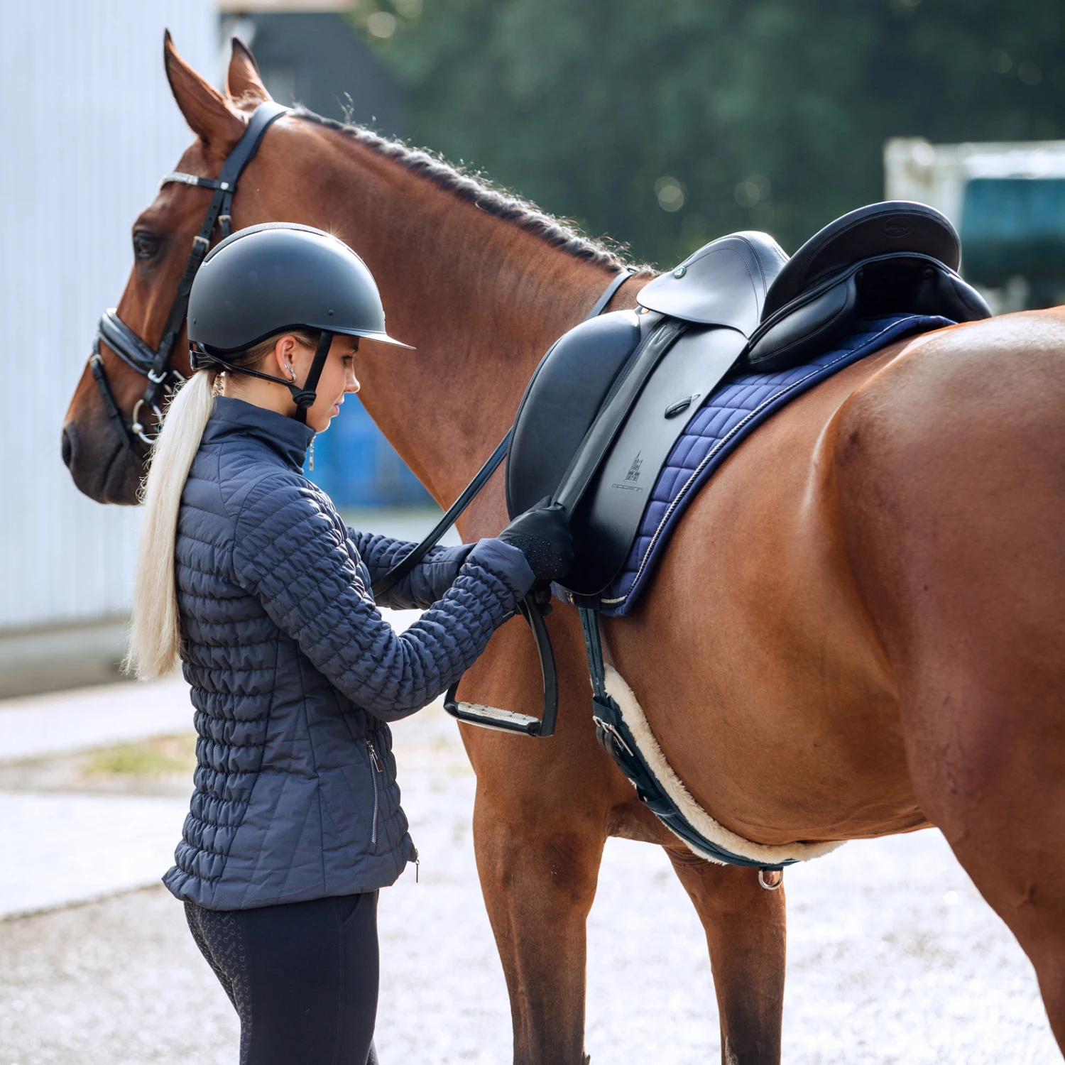 Horze Luna Damen Steppjacke Mit Stretch 6 Horze Luna Damen Steppjacke Mit Stretch – Bild 6